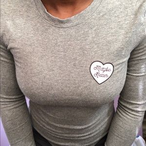 MAYBE NEVER BODYSUIT